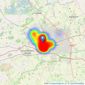 Richard James - Shaw listings heatmap