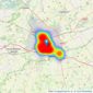 Richard James - Swindon, Old Town listings heatmap