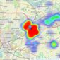 Richard Kendall - Normanton listings heatmap