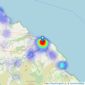 Richardson & Smith - Whitby listings heatmap