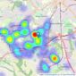 Righthaus Properties - Bradford listings heatmap