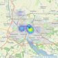 Riverdale Estates Ltd - Ipswich listings heatmap