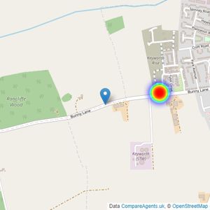 Riverside Home Ownership listings heatmap