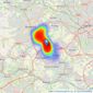 Robert Watts - Birkenshaw listings heatmap