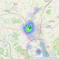 Robert Williams - Exeter listings heatmap