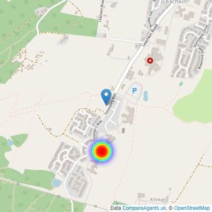 Robertson Homes listings heatmap