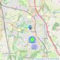 Robinson Estates - Chorley listings heatmap