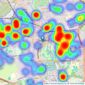 Robinson Jackson - Dartford listings heatmap