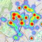 Robinson Jackson - Sydenham listings heatmap