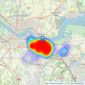 Robinson Michael & Jackson - Gravesend listings heatmap