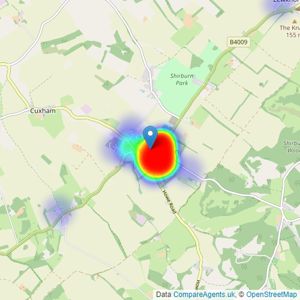 Robinson Sherston - Watlington listings heatmap