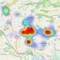 Robinsons - Crook listings heatmap