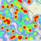 Robsons - Pinner listings heatmap