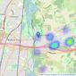 Roffeys Residential - Waltham Abbey listings heatmap