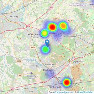 Romans - New Homes listings heatmap