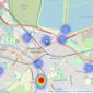 Romans - Staines listings heatmap