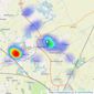 Rosedale Property Agents - Market Deeping listings heatmap