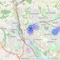 Rosewood Property - Exeter listings heatmap