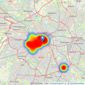 Rothmore Property - Manchester listings heatmap