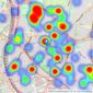 Roundtree Real Estate - London listings heatmap