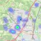 Rowe & Co - Southampton listings heatmap