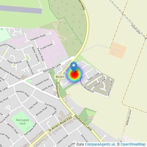 Rowland Homes Ltd listings heatmap