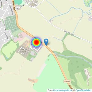 Rowland Homes Ltd listings heatmap