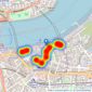 Royal Arsenal Residential - London listings heatmap