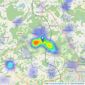 Rush Witt & Wilson - Battle listings heatmap