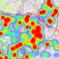 Ryder & Dutton - Chadderton listings heatmap