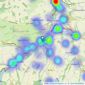 Ryder & Dutton - Holmfirth listings heatmap