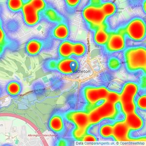 Ryder & Dutton - Middleton listings heatmap