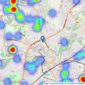 Ryder & Dutton - Rochdale listings heatmap