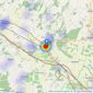 Saddlers - Charing listings heatmap