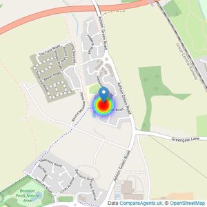 Sage Homes listings heatmap