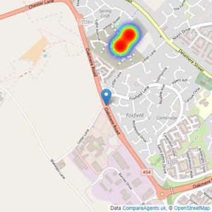 Sage Homes listings heatmap