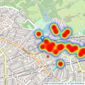 Salter Rex - Hampstead listings heatmap