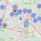 Sam Ray Property - Cheltenham listings heatmap