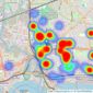 Samuel King - Canning Town listings heatmap