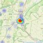 Samuel Wood - Craven Arms listings heatmap