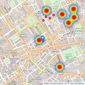 Savills - Bloomsbury listings heatmap