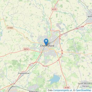 Savills - Chelmsford listings heatmap