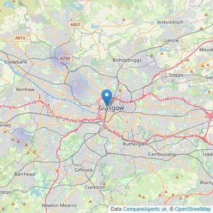 Savills - Glasgow - Development listings heatmap