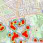 Savills - Kensington listings heatmap