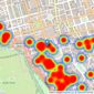 Savills - Mayfair listings heatmap