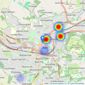 Savills New Homes - Bath listings heatmap