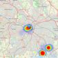 Savills New Homes - Birmingham listings heatmap