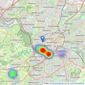 Savills New Homes - Bristol listings heatmap