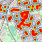 Savills - Northcote Road listings heatmap