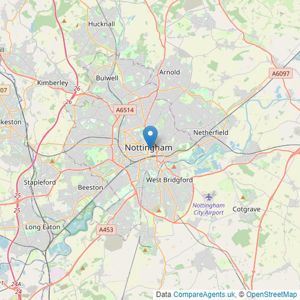 Savills - Nottingham - Development & Investments listings heatmap